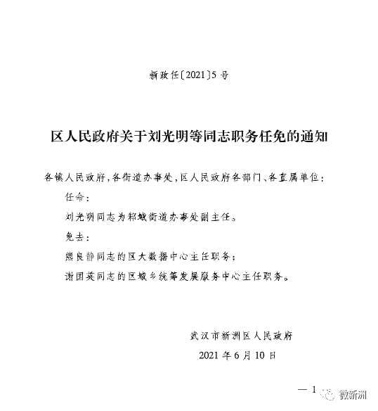 江津区最新人事任免动态概览